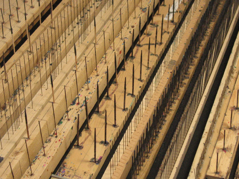 comb used for marbled paper