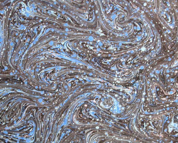 Marbled paper design