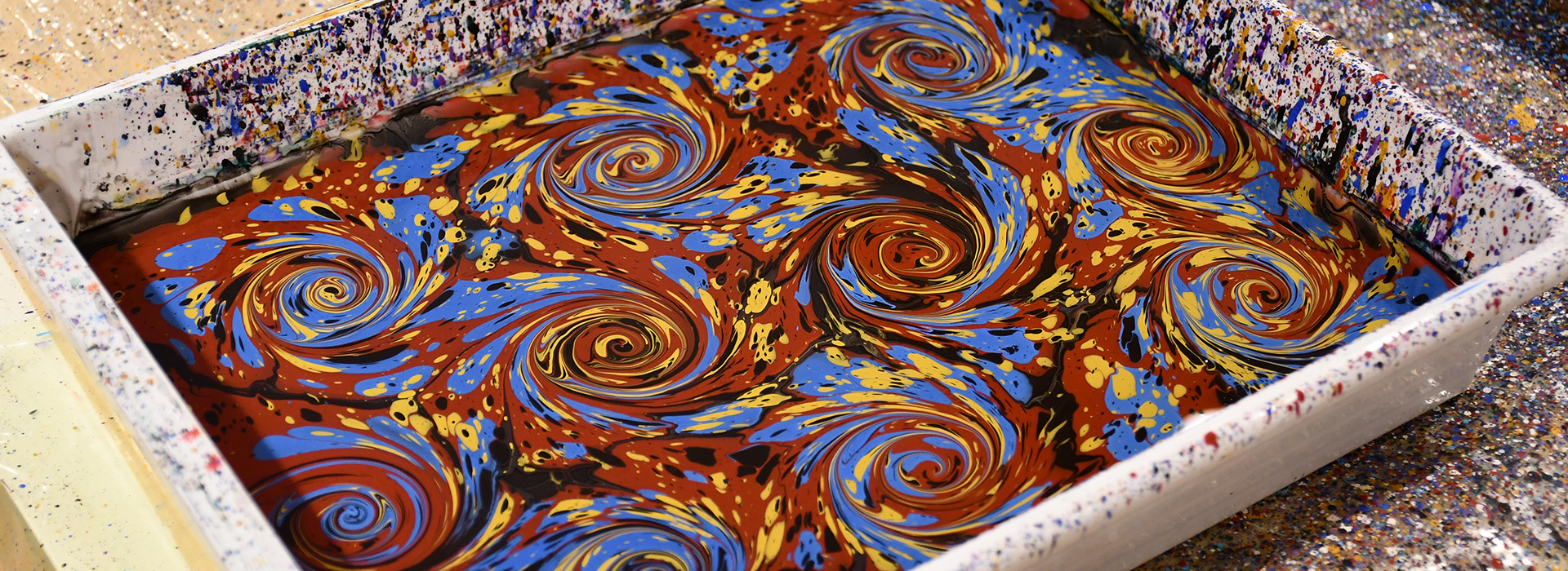 Arzan rt venetian marbled paper shop